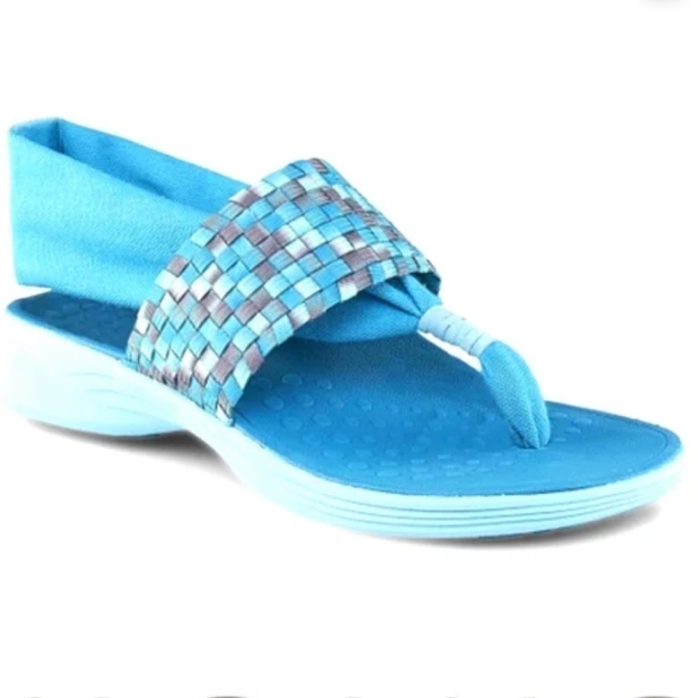Vionic Serene Tia Backstrap Sandals Teal Size 11